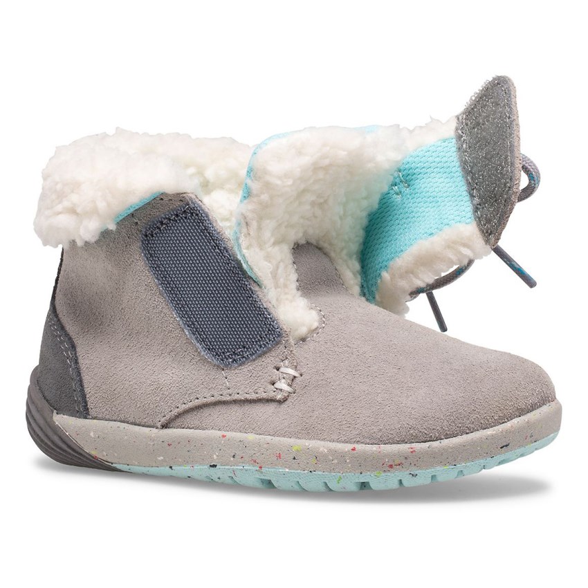 Bottes Merrell Bare Steps Cocoa Jr. Grise Enfant | Y.I.BDIP